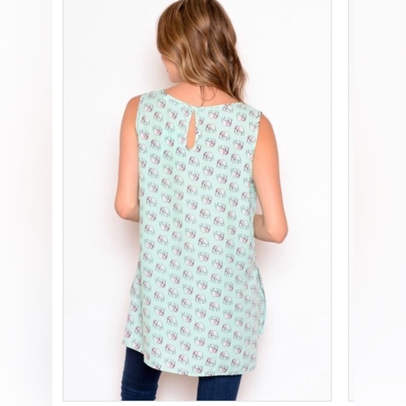 Chris & Carol Elephant Tank Top - Picture 3 of 3